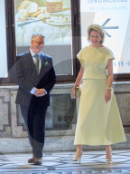 Mathilde bei der Eröffnung der Ausstellung "Michaelina Wautier, Malerin" in Wien