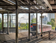 Amsterdam Amstel Metro Station With M51 Service