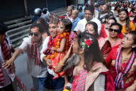 New Royal Living Goddess Kumari In Nepal