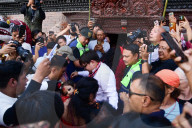 New Royal Living Goddess Kumari In Nepal