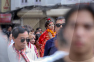 Toddler ‘Aryatara Shakya’ Is Anointed As “Kumari” The Living Goddess After Undergoing Ancient Ritual