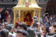 Toddler ‘Aryatara Shakya’ Is Anointed As “Kumari” The Living Goddess After Undergoing Ancient Ritual