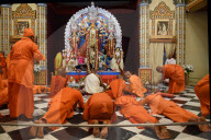 Monks Of Belur Math Celebrate Kumari Puja In India