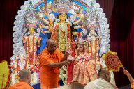 Monks Of Belur Math Celebrate Kumari Puja In India
