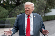 Trump Departs White House To Meet Military Gathering at Quantico