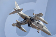 Harrier aircraft of the Italian Navy during the Tactical Leadership Programme in Albacete