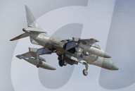 Harrier aircraft of the Italian Navy during the Tactical Leadership Programme in Albacete