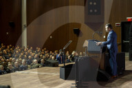 Hegseth addresses US generals and admirals at Marine Corps Base Quantico