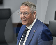 German state minister Alexander Schweitzer at the Pentagon