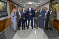 German state minister Alexander Schweitzer at the Pentagon