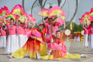 Folk Performances Celebrate The National Day Holiday