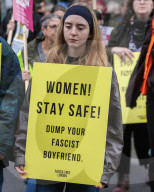 Pro & Anti Migrant Protests Whitehall