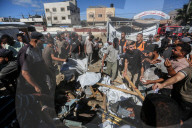 Israeli strike on tent inside Al-Aqsa Martyrs Hospital