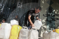 Gazans lining for water distribution