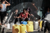 Gazans lining for water distribution