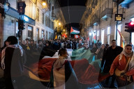 March For Global Sumud Flotilla In Turin, Italy