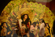 India Religion Festival Durga Puja