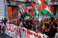 The Demonstration In Support Of The Global Sumud Flotilla After The Interception By The Israeli Army Off The Coast Of Gaza In Milan