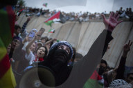 Protest In Solidarity With Gaza Flotilla – Barcelona