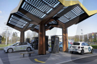 Scenes From A Highway Trip With An Electric Car