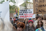 Protest 'Alarm for Gaza! SOS for the Flotilla!' In Warsaw, Poland