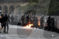 Demonstration Marking The 57th Anniversary Of The Tlatelolco Massacre