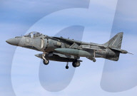 Harrier aircraft of the Italian Navy during the Tactical Leadership Programme in Albacete
