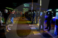 Demonstration In Barcelona Supporting Global Sumud Flotilla And Palestine