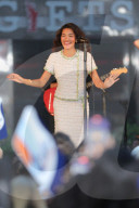 Olivia Dean Performs Live On NBC Today Show At Rockefeller Center