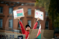 Toulouse: Madagascan'community Gathered Against Madagascar President Andry Rajoelina