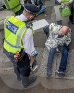 Anti Israel Palestine-Action protest leads to arrests