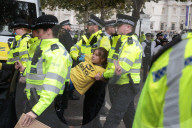 Anti Israel Palestine-Action protest leads to arrests