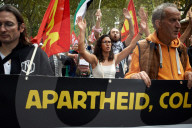March For The Global Sumud Flottila's 5 French MPs And All Other Prisonners Jailed By Israel