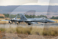 Spain Air Force F-18 during the Tactical Leadership Programme in Albacete