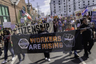 Anti-Deportation Rally/March, Oct. 4, 2025.