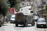 Israeli army conducts military operation in Nablus