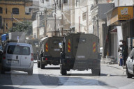Israeli army conducts military operation in Nablus