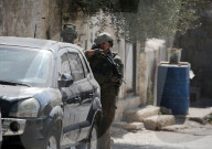 Israeli army conducts military operation in Nablus