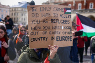 Protest In Poland After Gaza Flotilla Interception