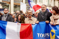Rally In Paris Demanding Release Of Hamas Hostages