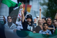 Pro-Palestinian protest in Madrid