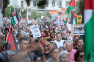 Pro-Palestinian protest in Madrid