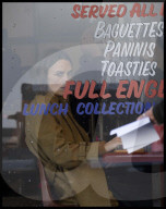 Kiera Knightley filming in London