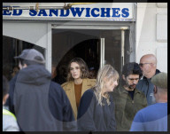 Kiera Knightley filming in London