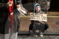 Pro-Palestinian Protest Outside The US Consulate In Krakow