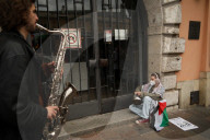 Pro-Palestinian Protest Outside The US Consulate In Krakow
