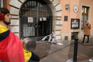 Pro-Palestinian Protest Outside The US Consulate In Krakow