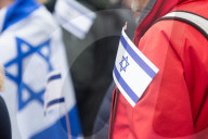 Memorial Service On The Night Of Two Years Anniversary Of Oct.7 In Duesseldorf