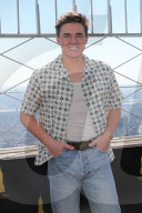 Jesse McCartney Visits Empire State Building To Celebrate Weightless Tour