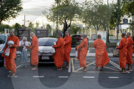 Buddhists Mark The End Of The Buddhist Lent.